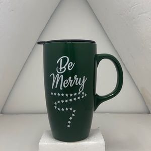 TALL CHRISTMAS MUG with LID